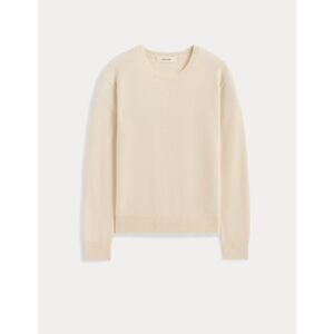 Everlane The Classic Crew in Cashmere Color Bone